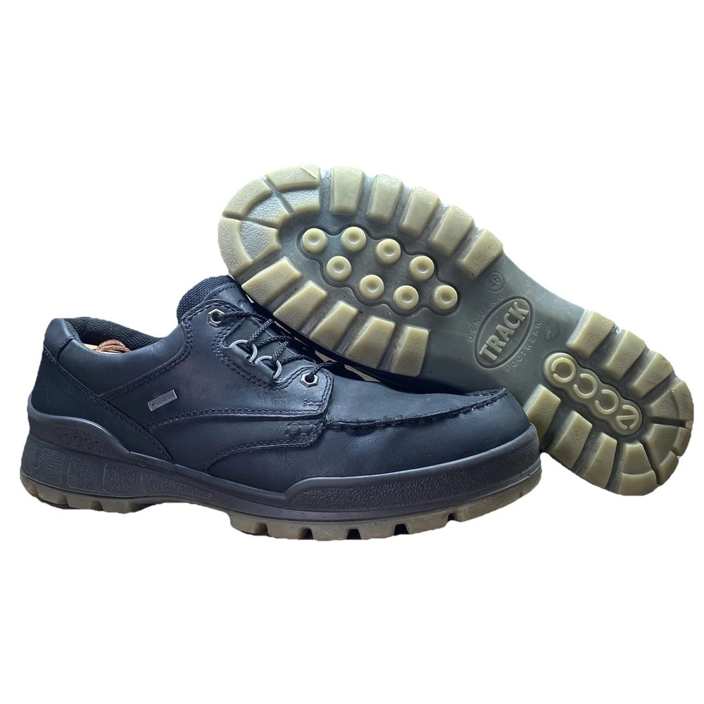 ECCO Track 25 Low GORE-TEX Hiking Shoes Black Men's 12 EU 46 Outdoor Waterproof - Picture 3 of 15